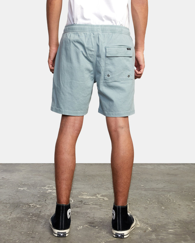 Escape Elastic Waist Walkshorts 17” - Scrub