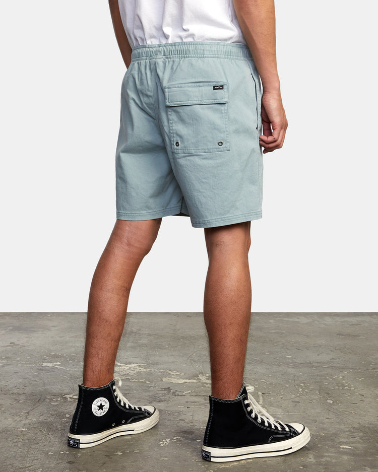 Escape Elastic Waist Walkshorts 17” - Scrub