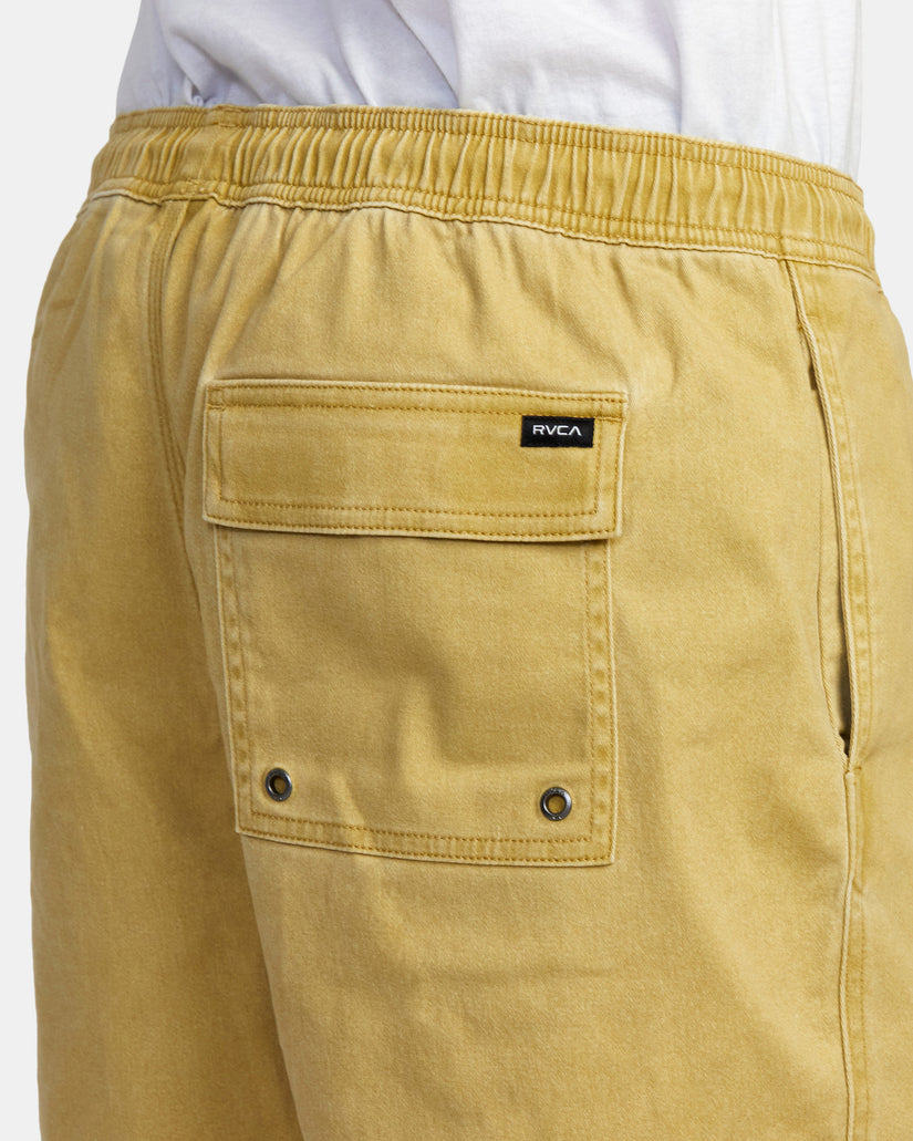 Escape Elastic Waist Walkshorts 17” - Southern Moss