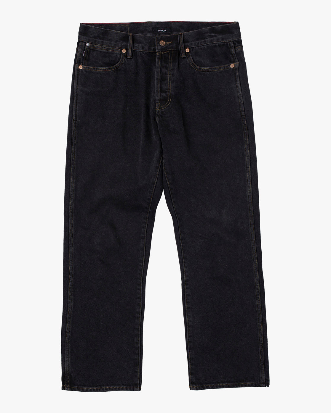 New Dawn Straight Fit Denim Jeans - Black Rinse – RVCA