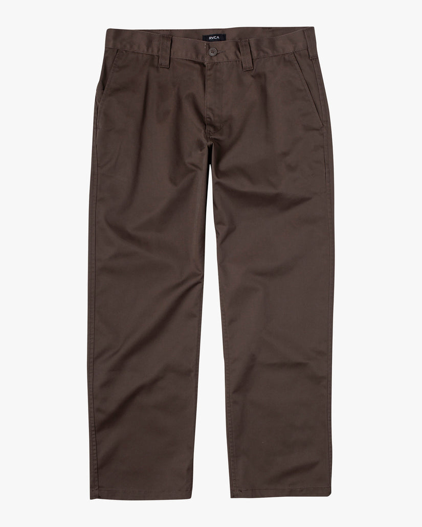 Americana Relaxed Fit Chino Pants - Chocolate