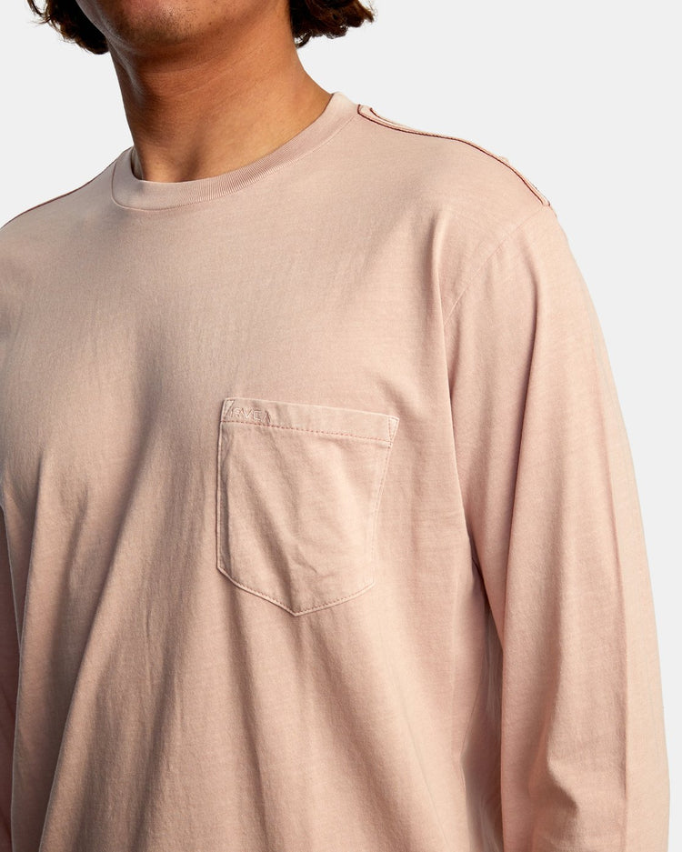 PTC Pigment Long Sleeve Tee - Pale Mauve