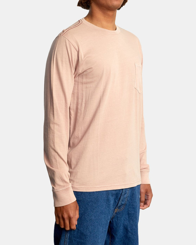 PTC Pigment Long Sleeve Tee - Pale Mauve