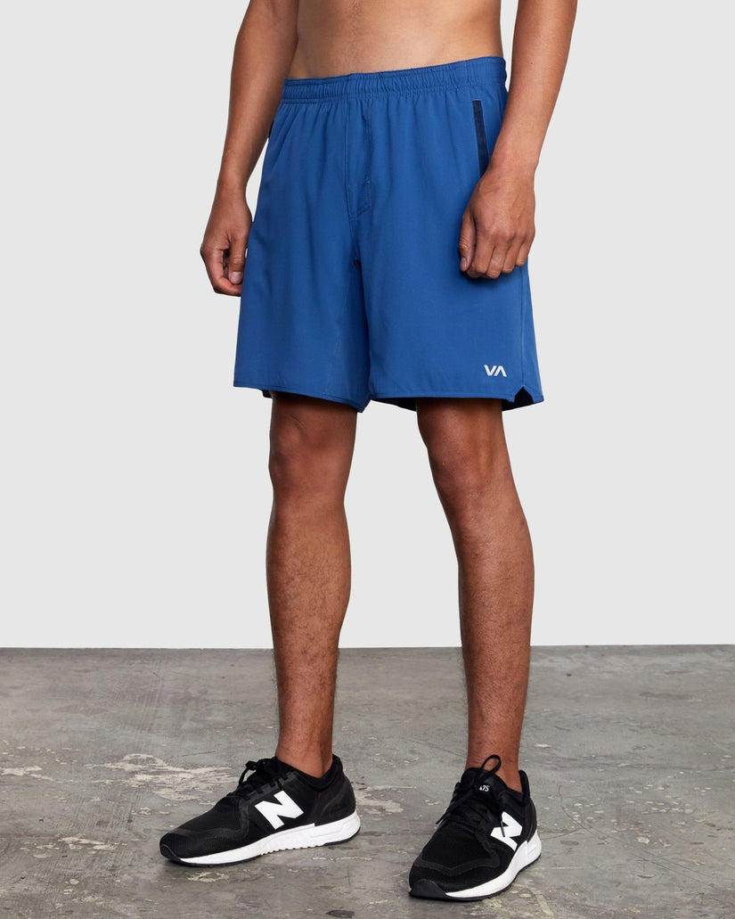 Yogger Stretch Athletic Shorts 17 - Black