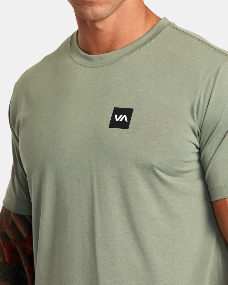 RVCA 2X Workout Shirt - Agave Green