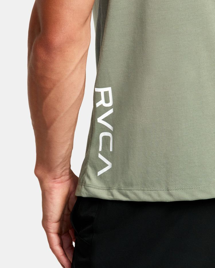 RVCA 2X Workout Shirt - Agave Green