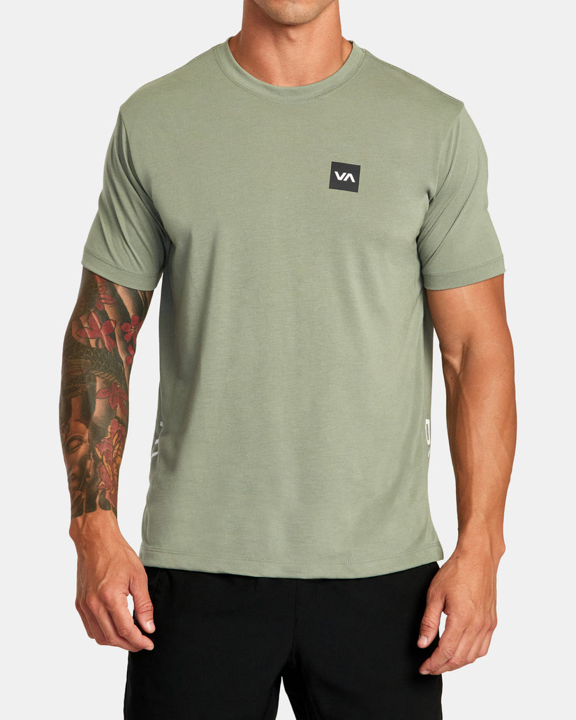 RVCA 2X Workout Shirt - Agave Green