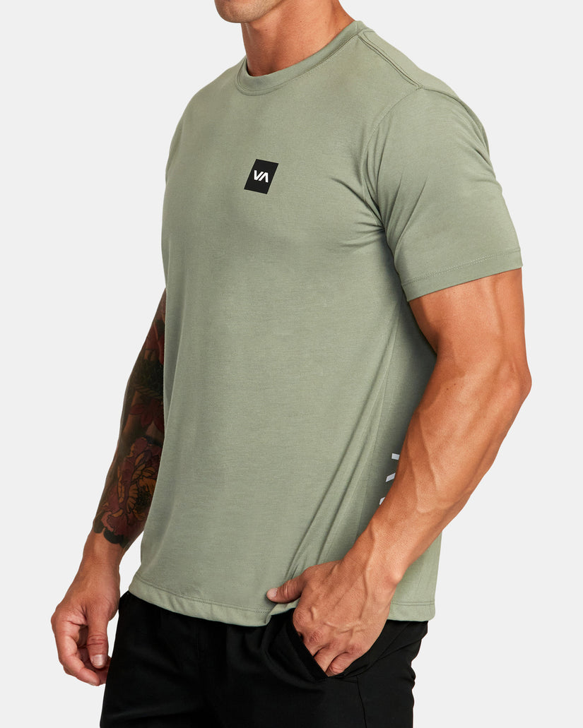 RVCA 2X Workout Shirt - Agave Green