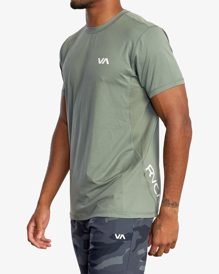 Sport Vent Performance Tee - Agave Green