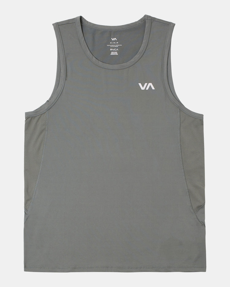 Sport Vent Tank Top - Agave Green