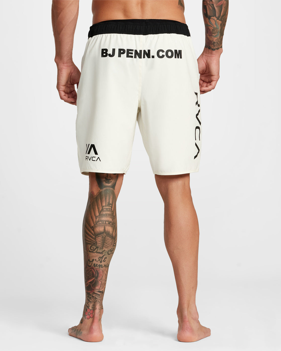 Limited Edition Bj Penn Legend Shorts - White | RVCA