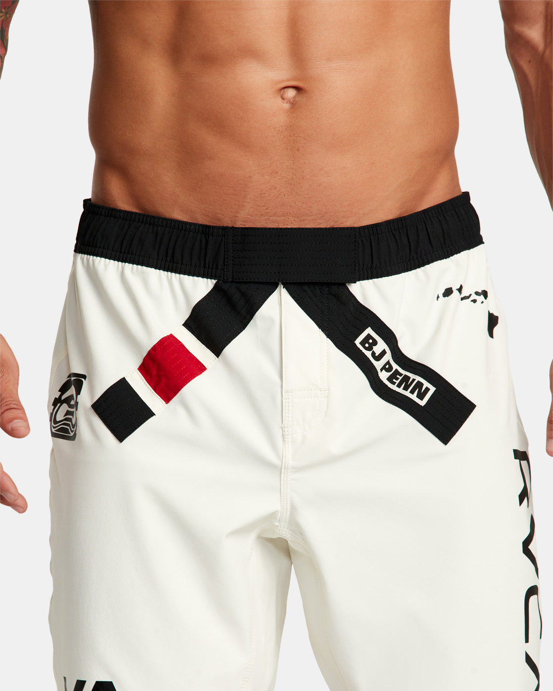 Limited Edition Bj Penn Legend Shorts - White | RVCA