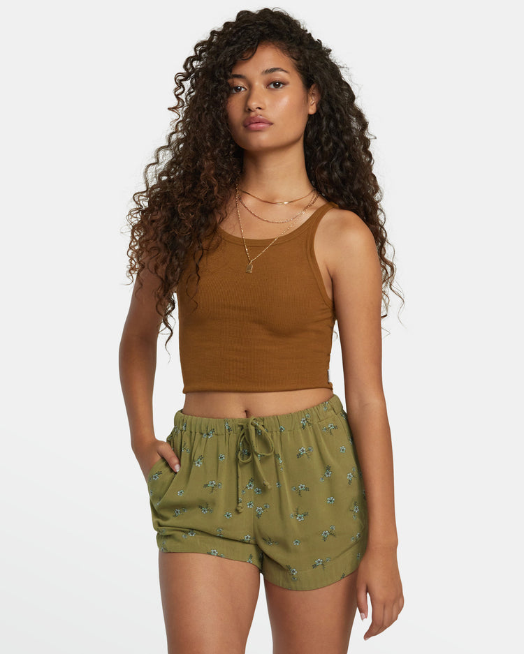 New Yume Drawcord Shorts - Aloe